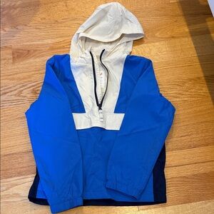 Cat & Jack Blue and Cream Raincoat